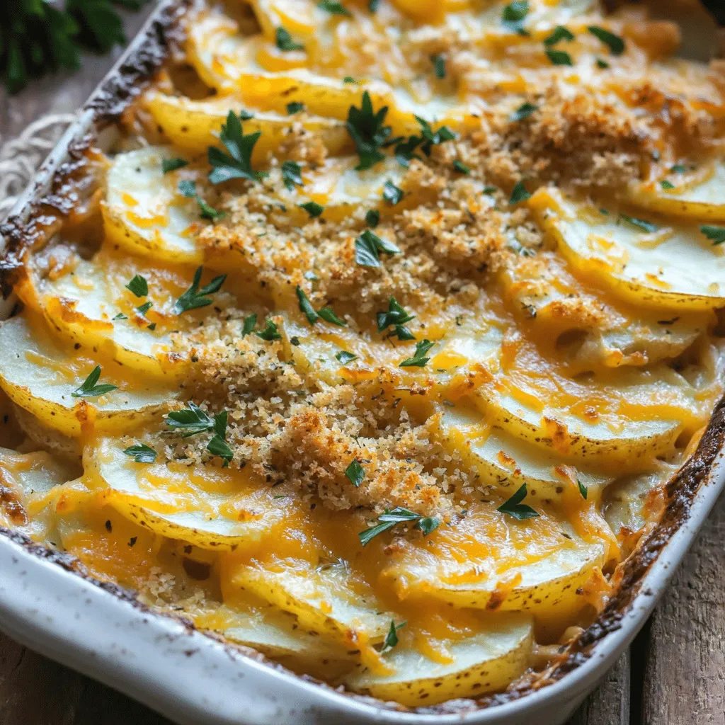 Savory Potatoes Au Gratin Creamy and Flavorful Recipe