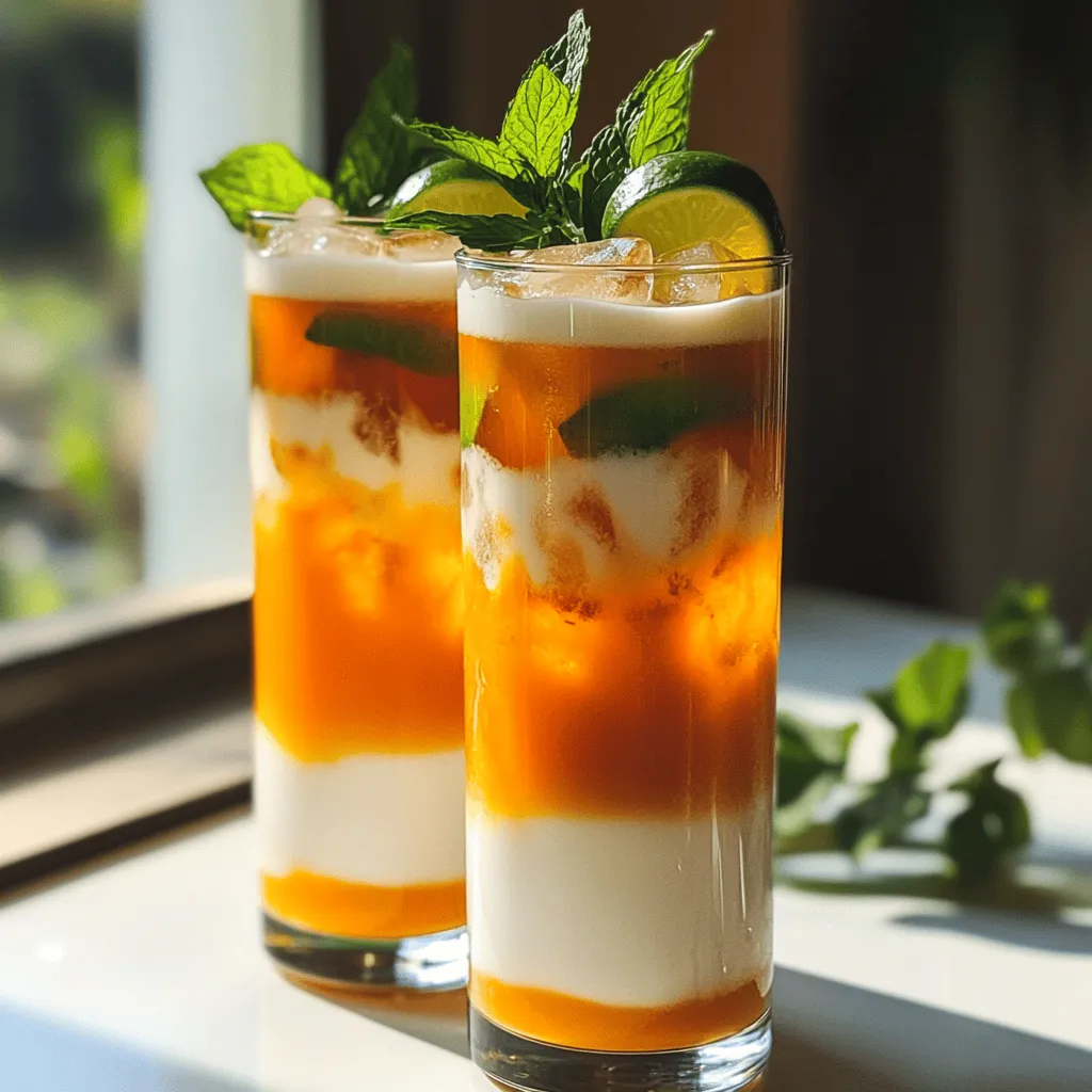 Authentic Thai Iced Tea Refreshing and Easy Recipe