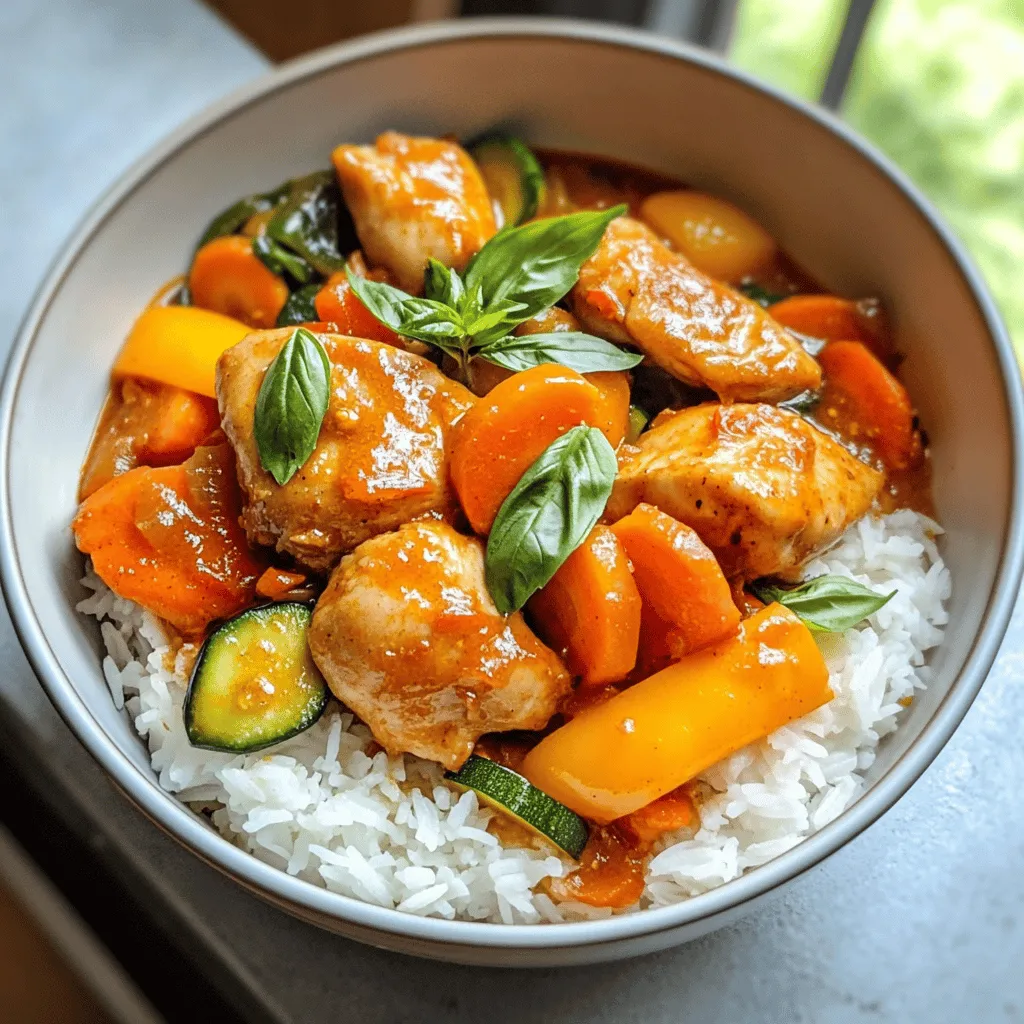 Thai Chicken Curry with Coconut Milk: A Flavorful Journey into Thai Cuisine