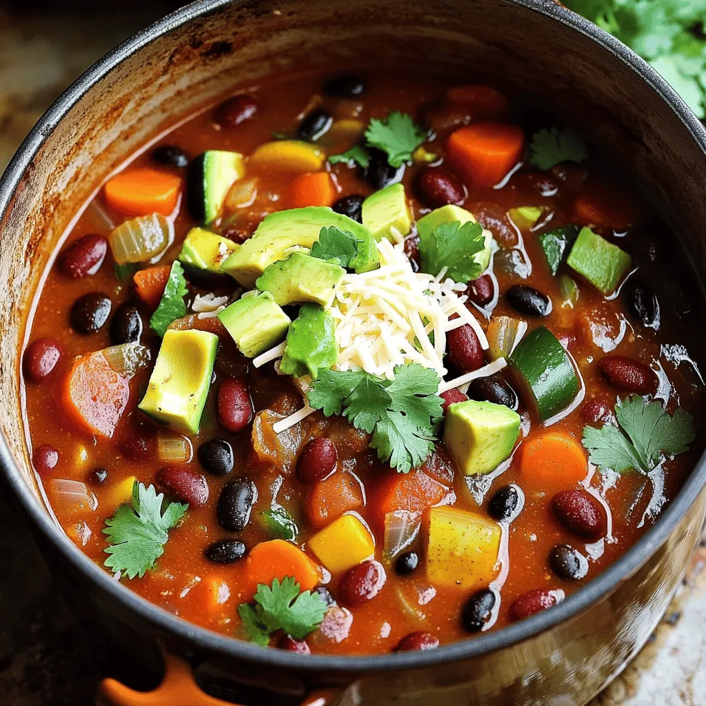 Vegetarian Chili Savory and Hearty Comfort Dish