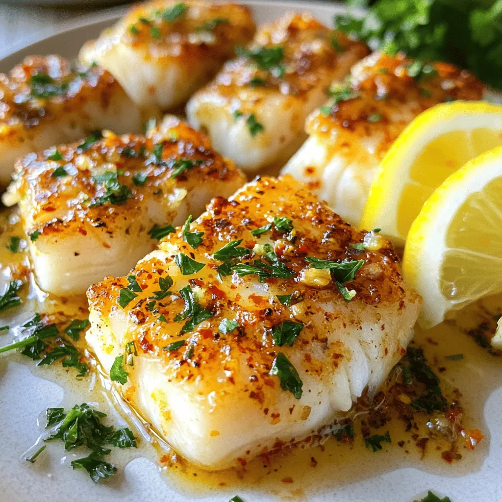 Garlic Butter Cod Recipe: A Delightful Seafood Feast