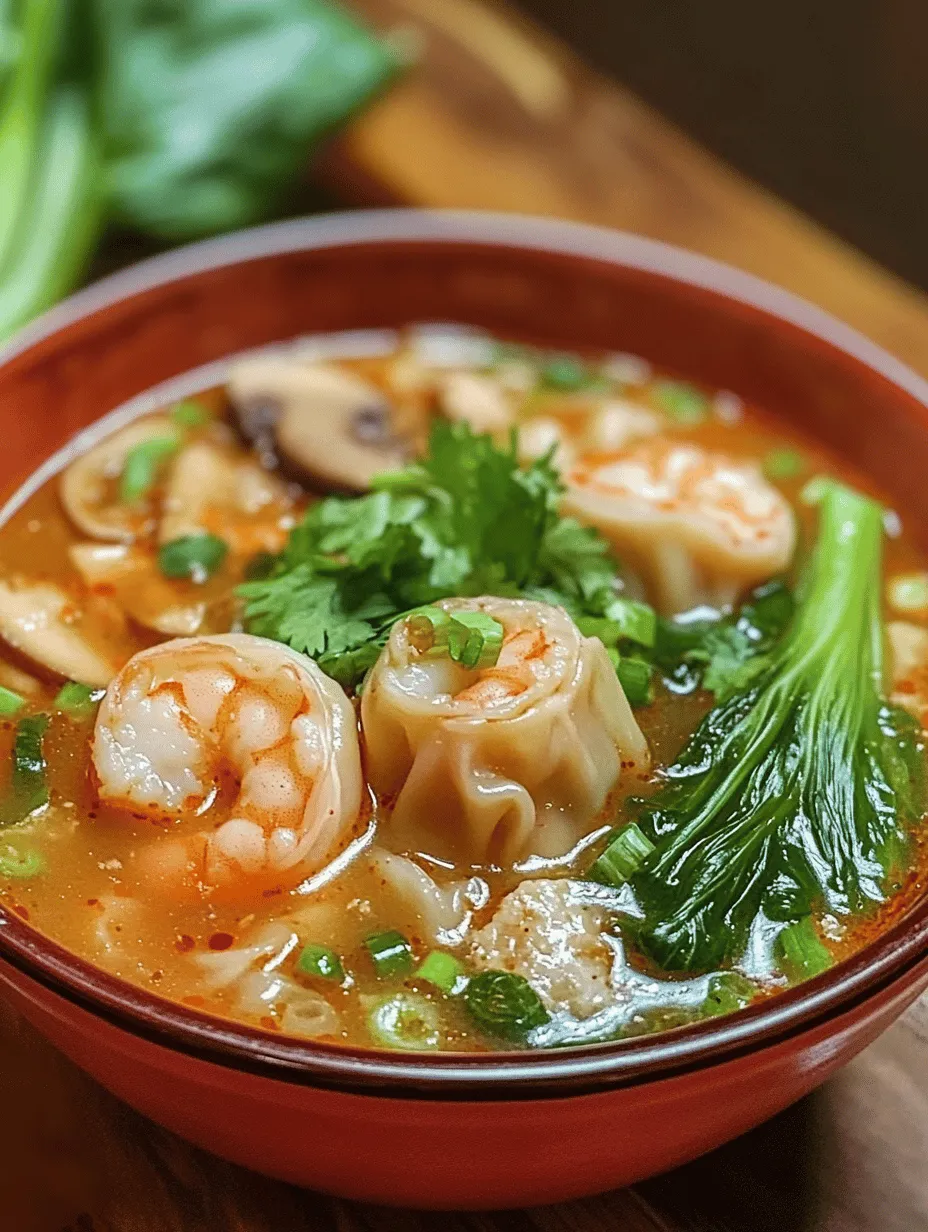Delightful Wonton Soup Recipe