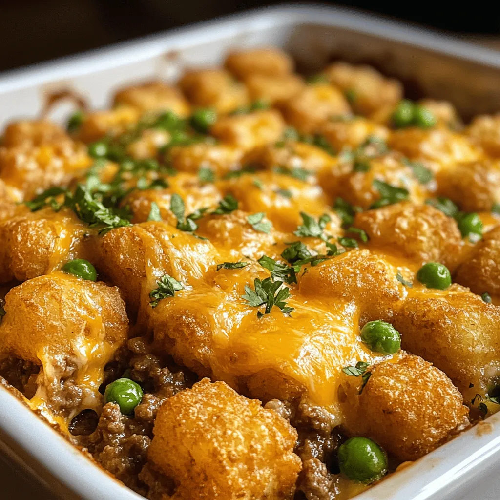 Cheeseburger Tater Tot Casserole: A Comfort Food Classic
