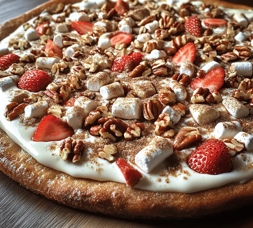 Indulging in a dessert pizza is a delightful experience, and the Cinnamon-Sugar Delight Pizza is no exception. This unique recipe combines the comforting flavors of cinnamon and sugar with a creamy topping, perfect for satisfying any sweet tooth. Whether you