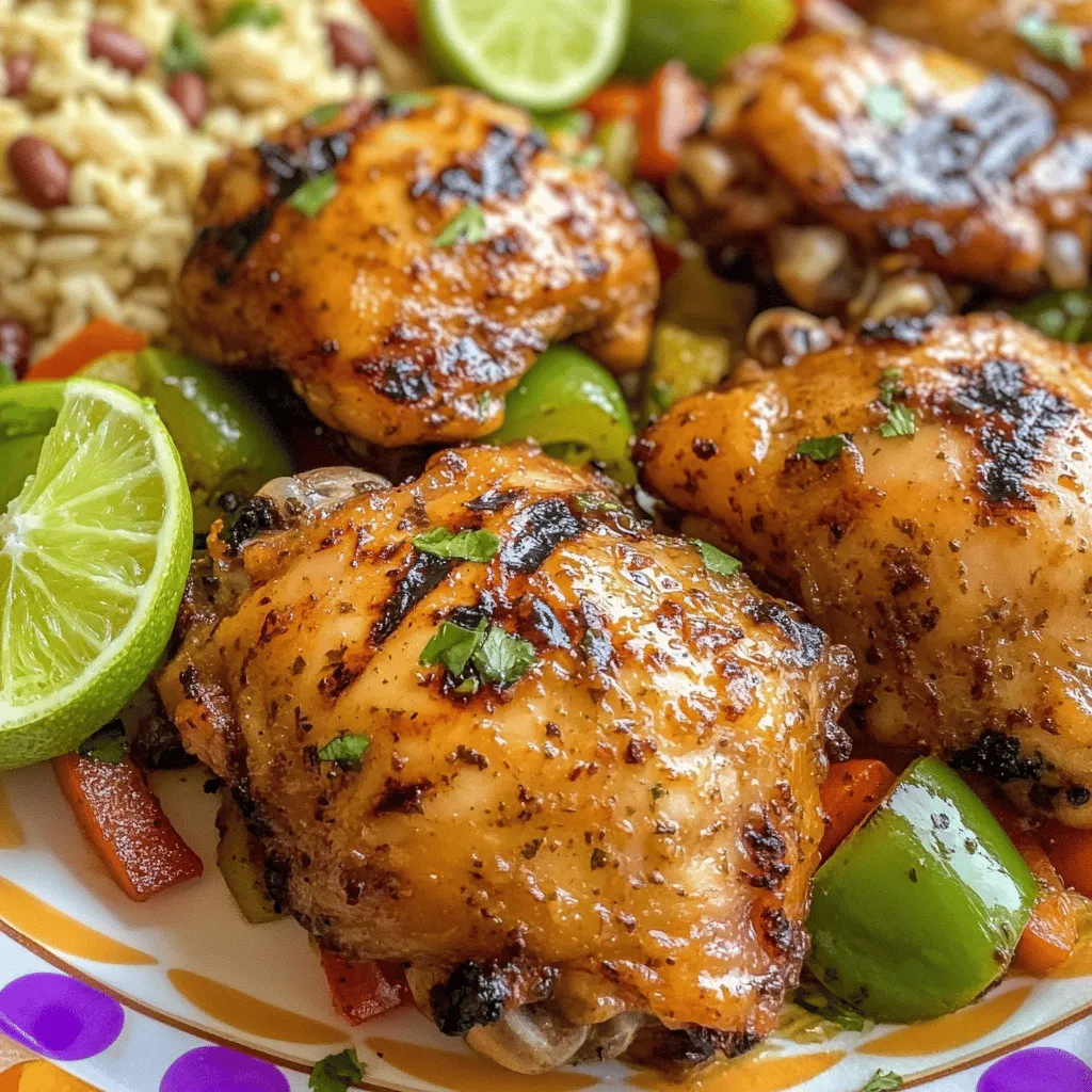 Haitian Zesty Marinated Chicken (Poul Asezone)