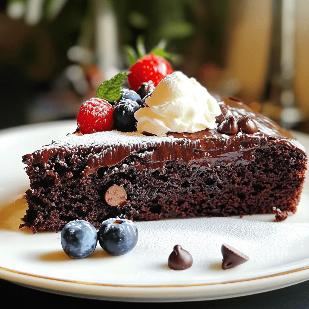 Vegan Chocolate Cake Rich and Decadent Delight