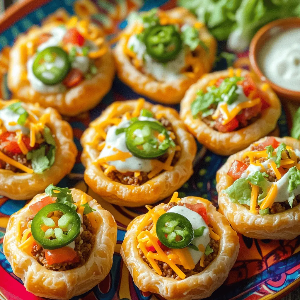 Taco ranch bites are a fun twist on classic tacos. They combine tasty taco flavors in bite-sized treats. You can serve them at parties, game days, or any gathering. These snacks are easy to make and very popular with guests. They bring joy to both kids and adults.