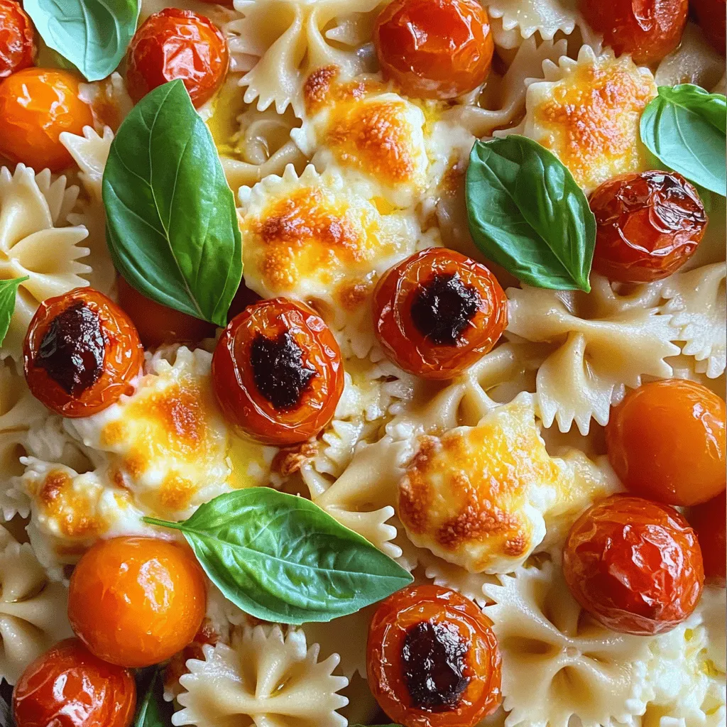 Cheese Roasted Tomato Pasta Comforting Weeknight Meal