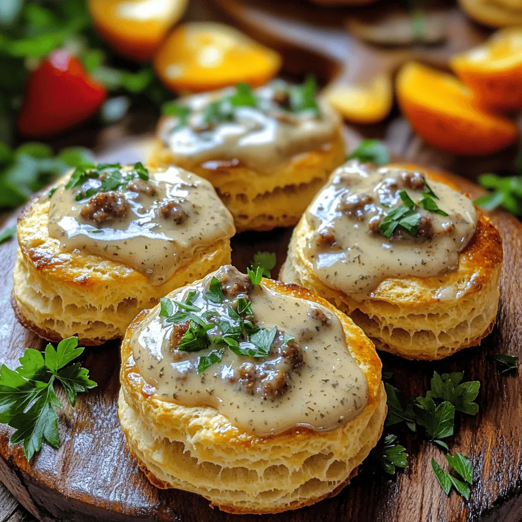 Biscuits and Gravy Bombs: A Comfort Food Delight