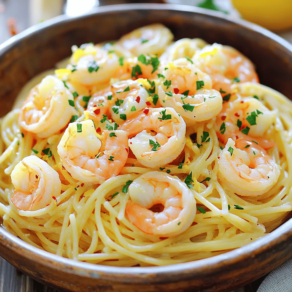 Garlic Butter Shrimp Pasta Rich and Flavorful Dish