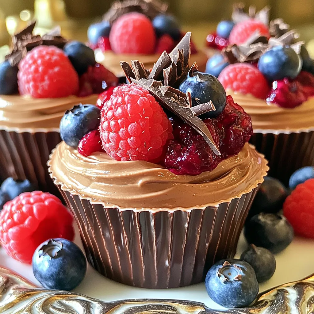 Greek Yogurt Chocolate Mousse Cups Simple Delight