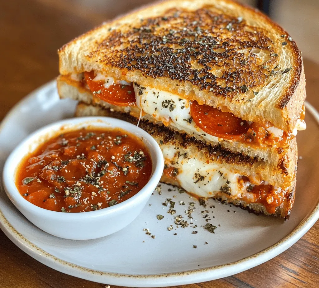 Imagine biting into a sandwich that perfectly merges the gooey comfort of grilled cheese with the zesty flavors of pizza. Introducing the Pizza Grilled Cheese Delight, a culinary creation that transforms two beloved comfort foods into one irresistible dish. This fusion recipe is not only a feast for the taste buds but also a quick and straightforward option for any meal, be it a hearty lunch, a late-night snack, or an indulgent treat when you