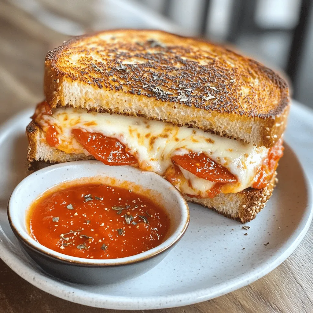 Pizza Grilled Cheese Delight: A Perfect Fusion of Comfort Foods