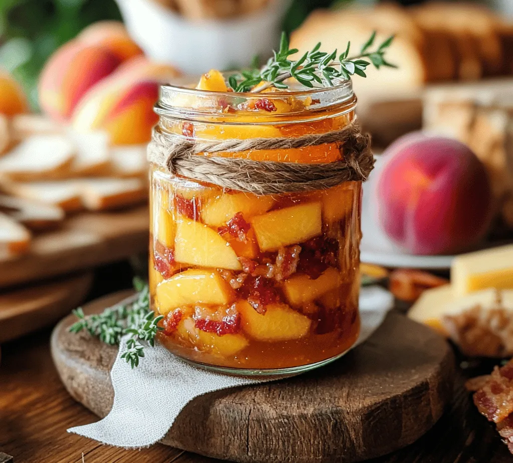 In the world of culinary delights, the fusion of sweet and savory flavors has taken center stage, captivating the taste buds of food enthusiasts. One of the most exciting manifestations of this trend is the creation of Peachy Bacon Bliss Jam, a tantalizing spread that perfectly marries the natural sweetness of ripe peaches with the rich, savory notes of crispy bacon. This innovative jam not only embodies a delightful contrast of flavors but also offers a versatile condiment that can elevate a wide range of dishes, from breakfast to gourmet dinners.