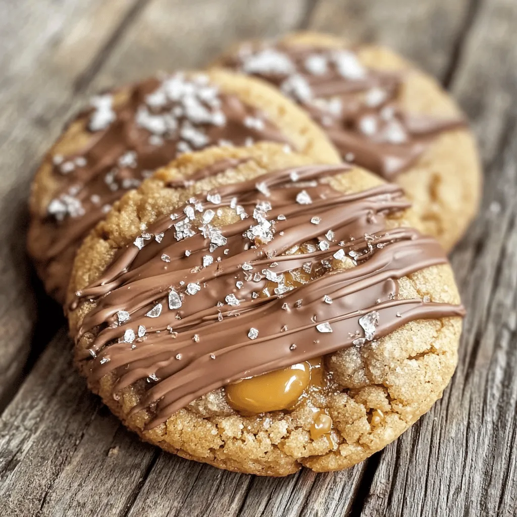 Twix-Inspired Caramel Crunch Cookies