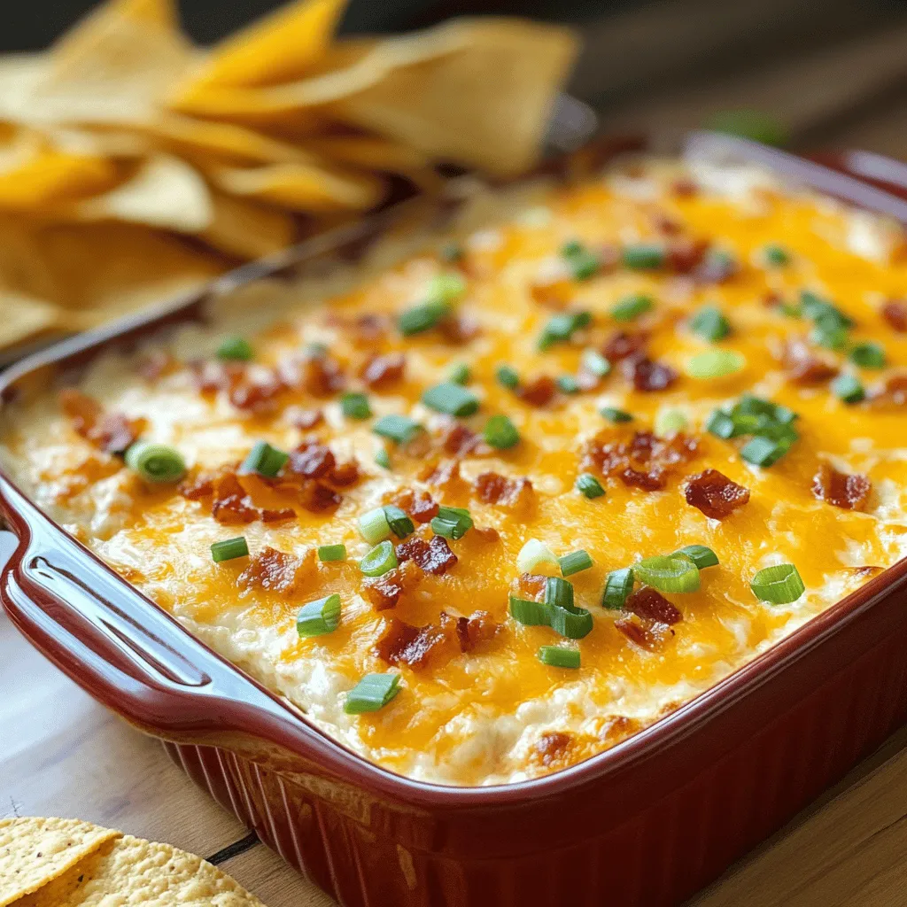 Sizzling Hot Bacon Cheese Dip Recipe