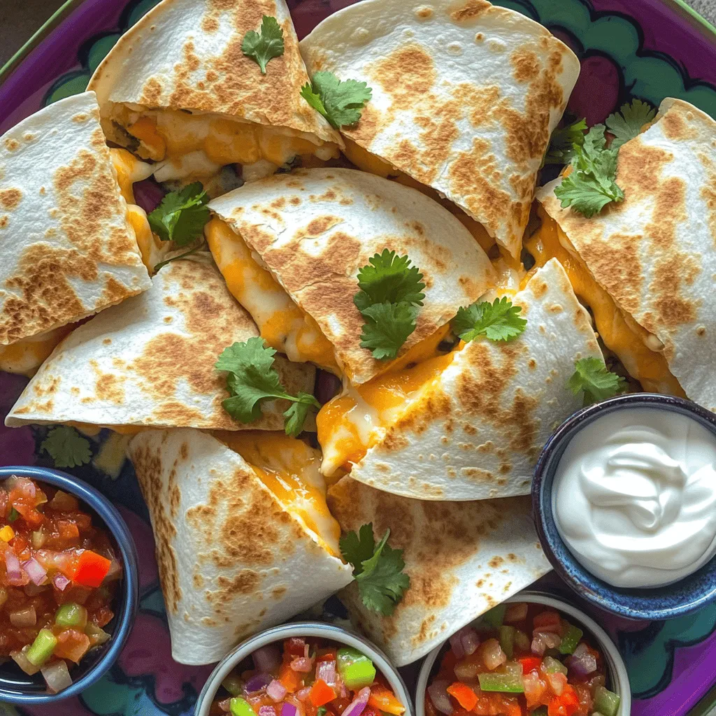 Crispy Mini Cheese Quesadillas Easy and Tasty Snack