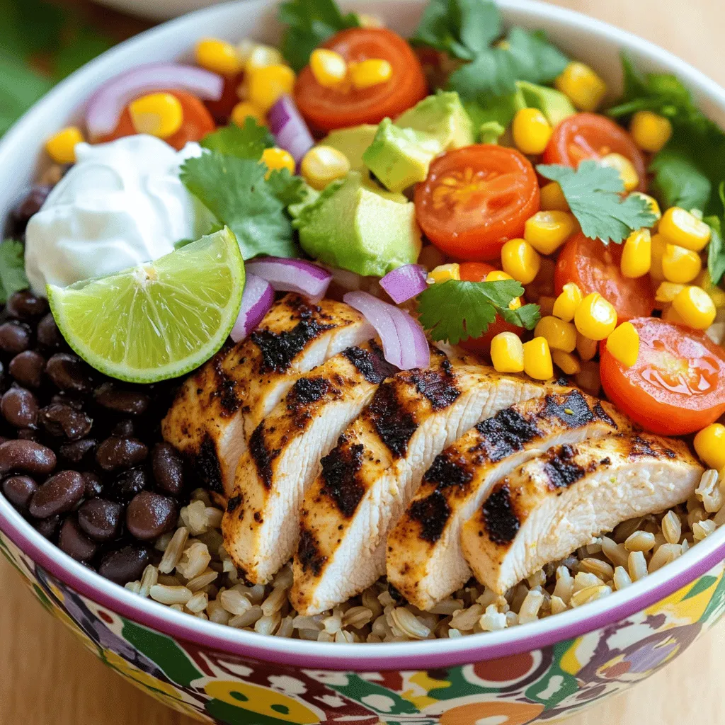 Savory Burrito Bowls with Chicken Easy Meal Guide