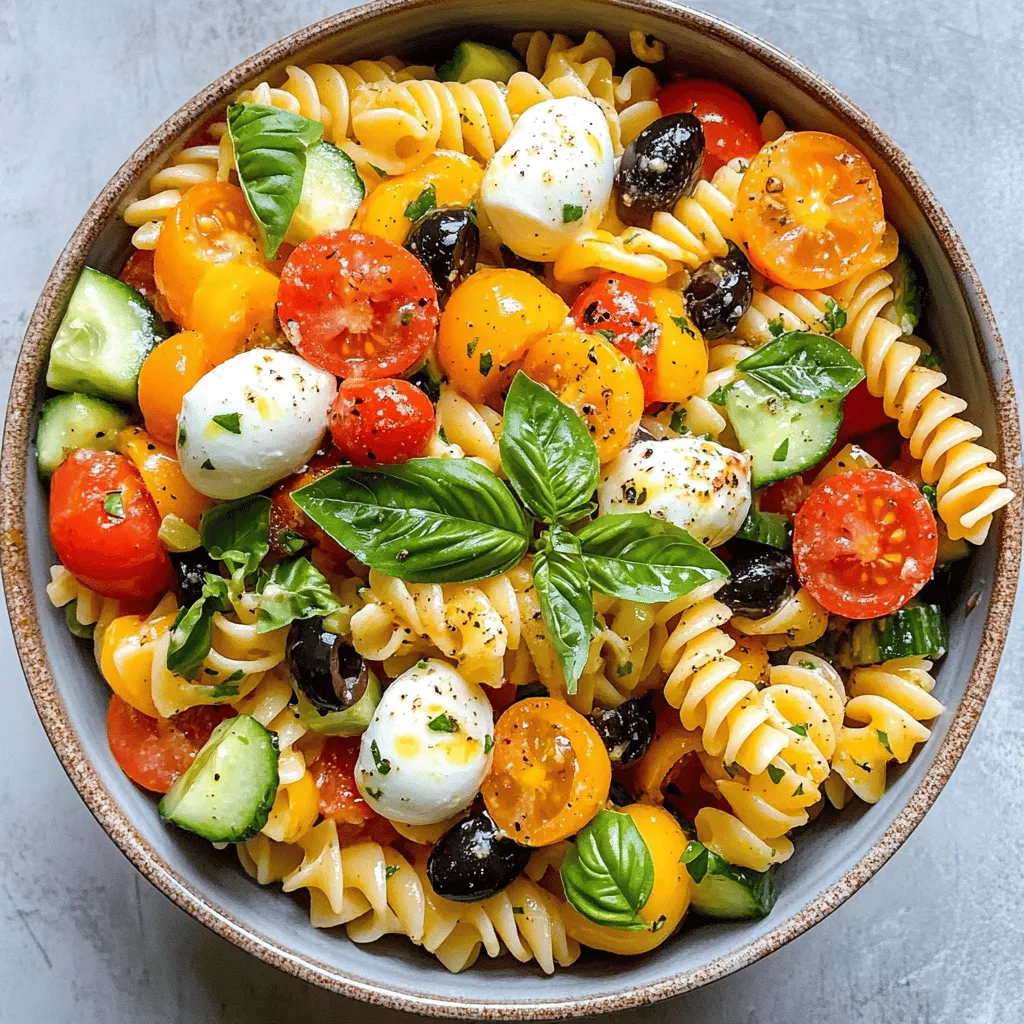 Creamy Italian Pasta Salad: A Culinary Delight