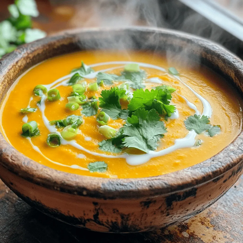 Coconut Curry Butternut Squash Soup Simple Delight
