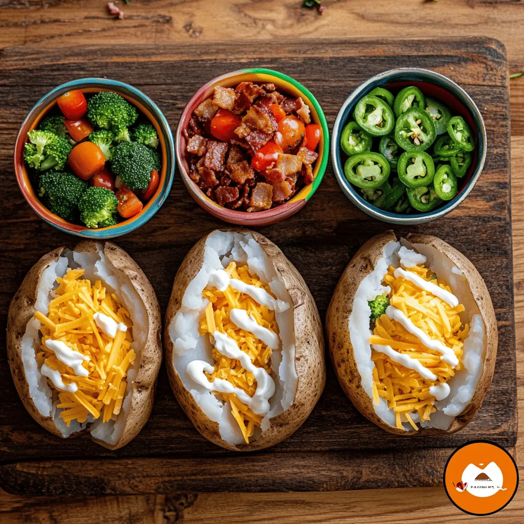 Cozy Baked Potato Bar Perfect for Family Gatherings