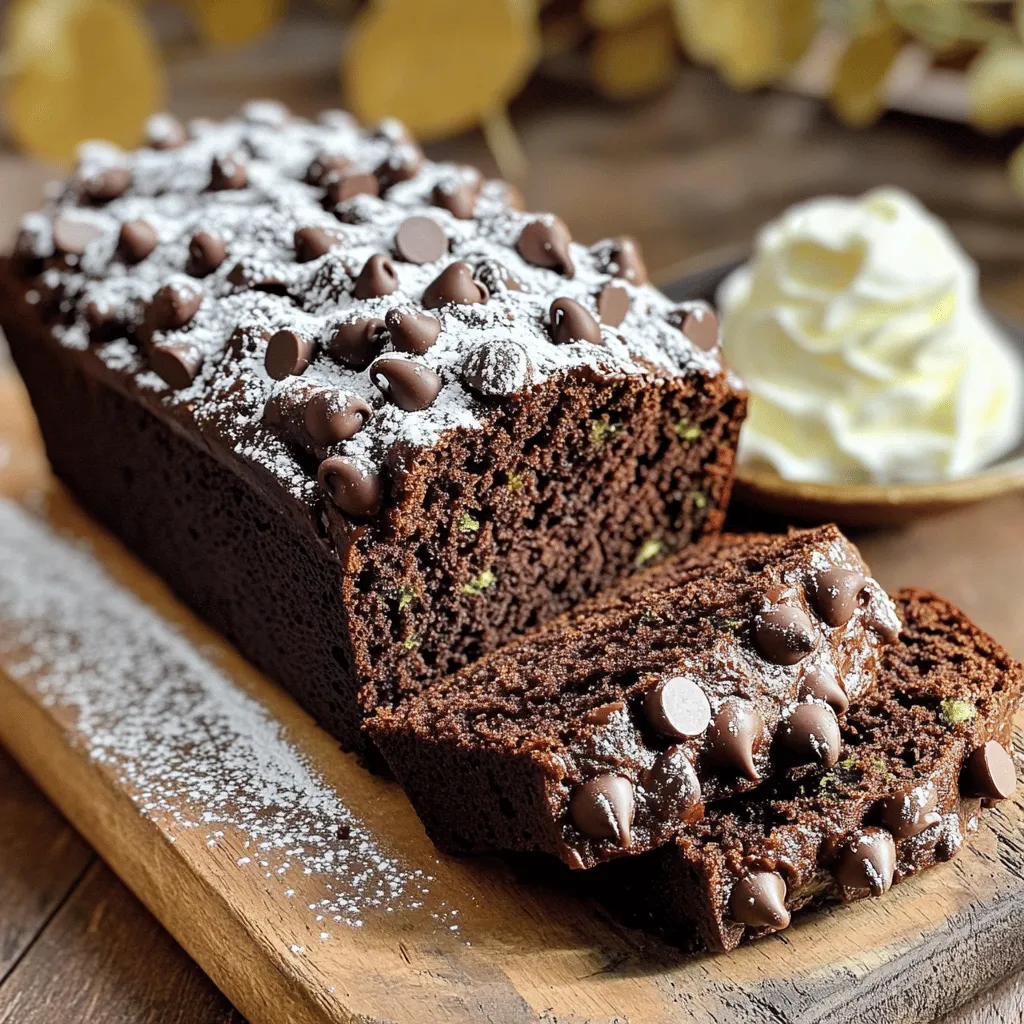 Chocolate Chip Zucchini Bread Rich and Flavorful Treat