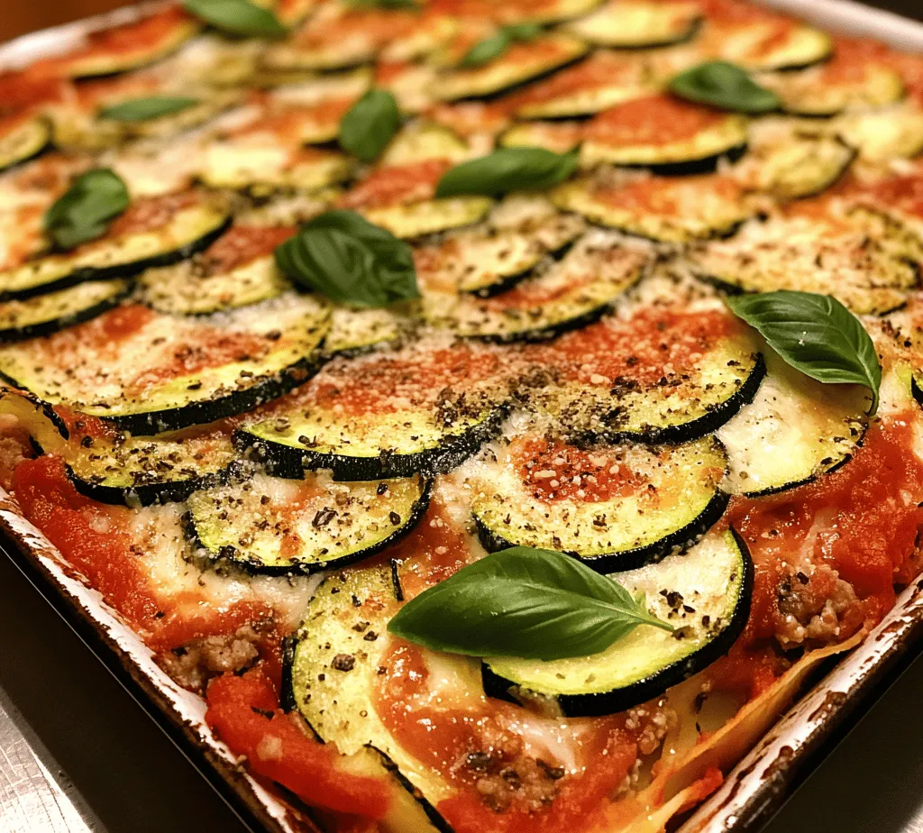 To truly appreciate zucchini lasagna with ground turkey, it’s essential to understand the role of each ingredient in the recipe. Each component adds unique flavors, textures, and nutritional benefits that elevate this dish beyond the traditional lasagna.