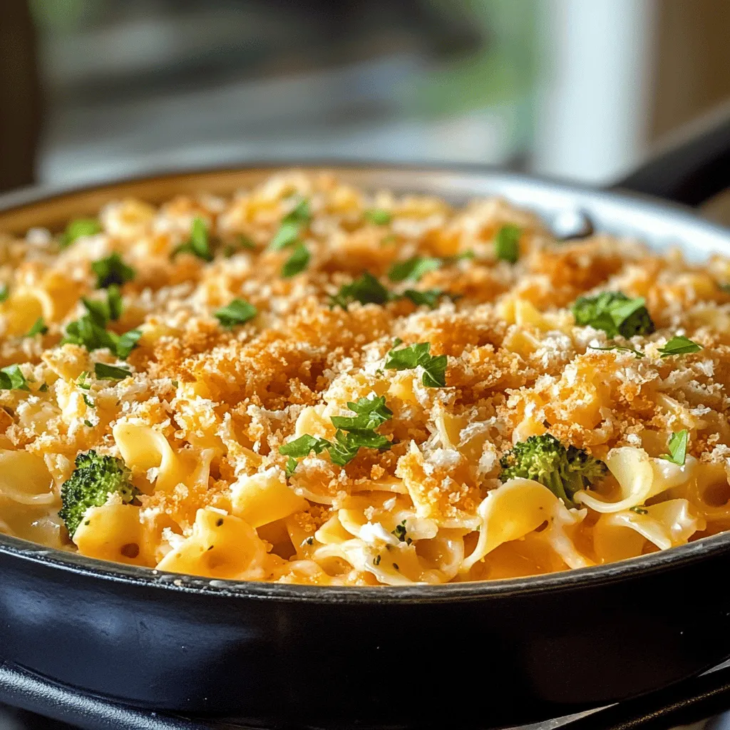Broccoli Cheddar Chicken and Noodle Casserole: A Comforting Family Favorite