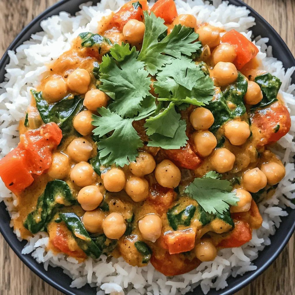 Vegan Chickpea Curry Flavorful and Easy Weeknight Meal