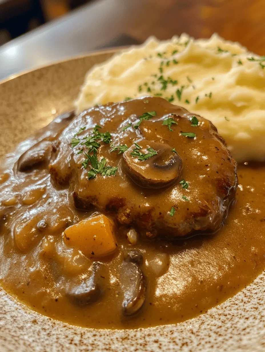Salisbury Steak &#038; Savory Gravy: A Comforting Classic Recipe