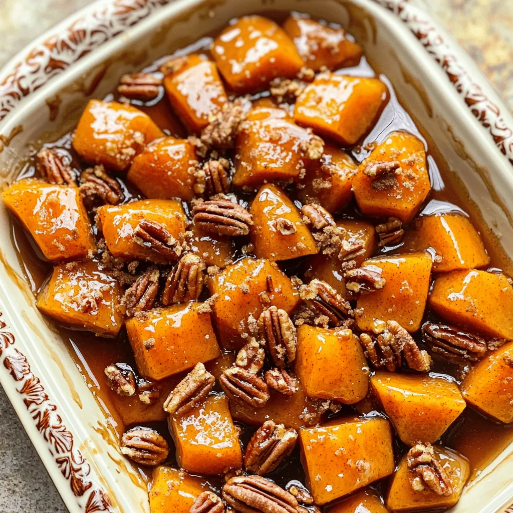 Sweet and Spicy Candied Yams: A Comforting Side Dish Recipe
