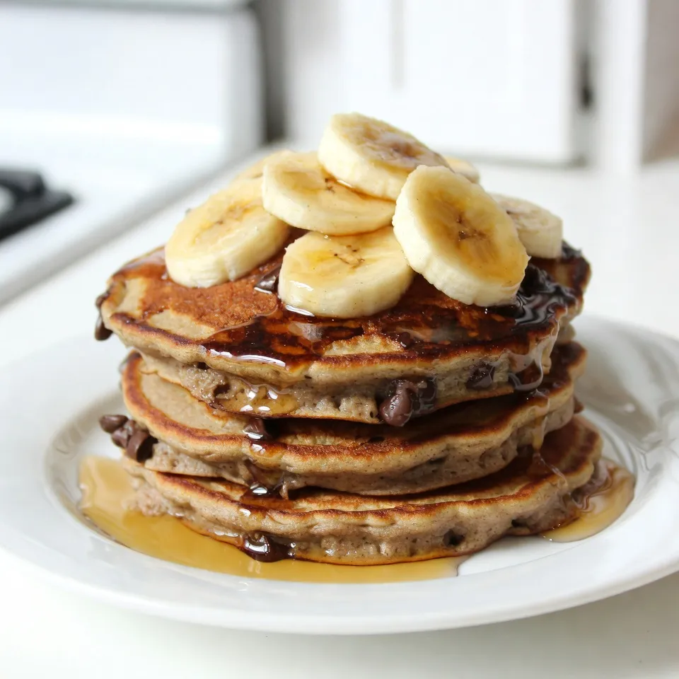 Chocolate Chip Banana Pancakes Quick and Tasty Recipe