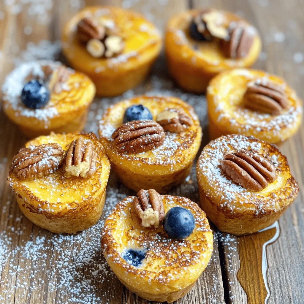 To make the best French toast muffin cups, gather these simple ingredients. Each one plays a key role in creating a delicious treat.