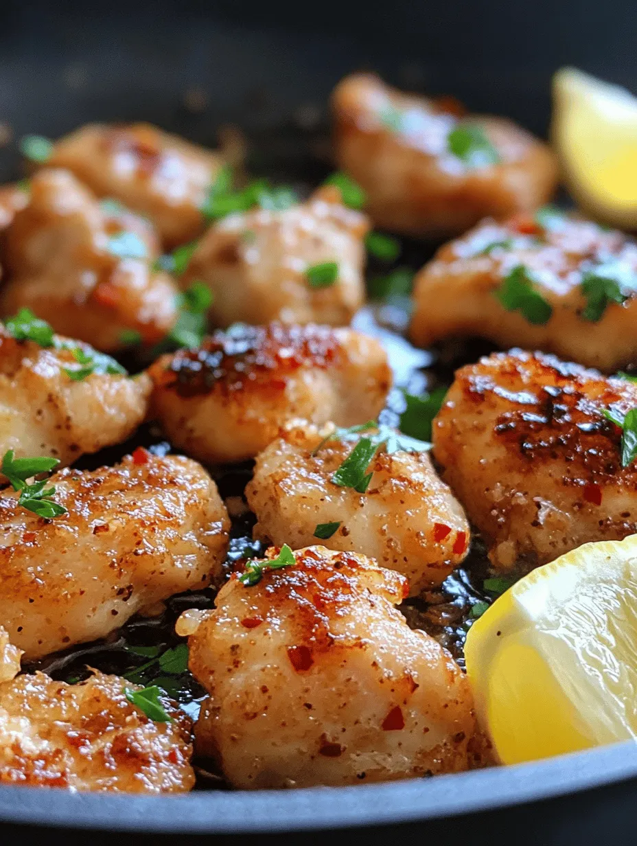 Delicious Garlic Butter Chicken Bites: A Flavorful Recipe for Any Occasion