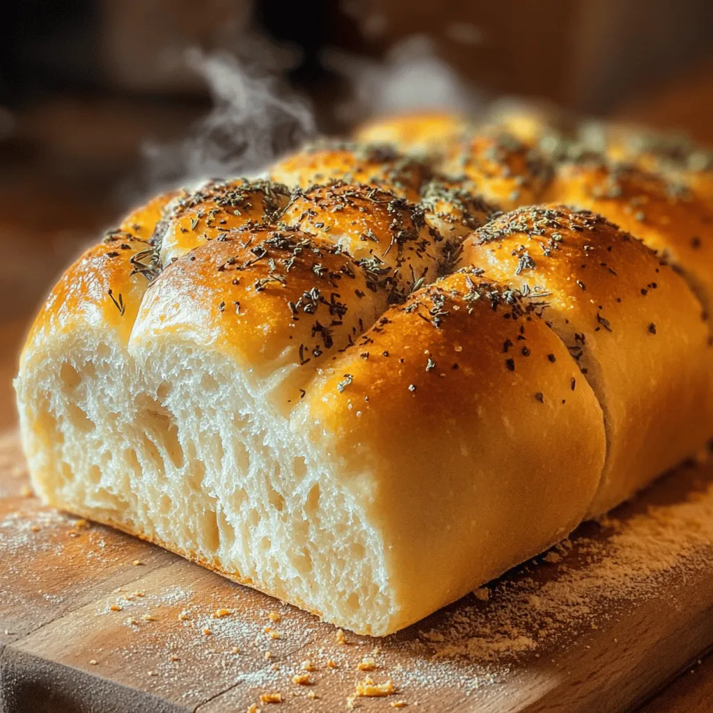 Savory Herb Crusty Bread Fresh and Flavorful Recipe
