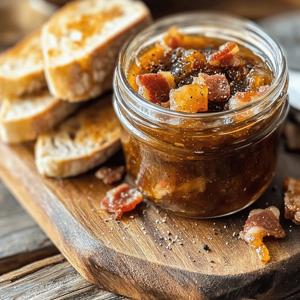 Boozy Bacon Bliss Jam: A Delightful Fusion of Sweet and Savory
