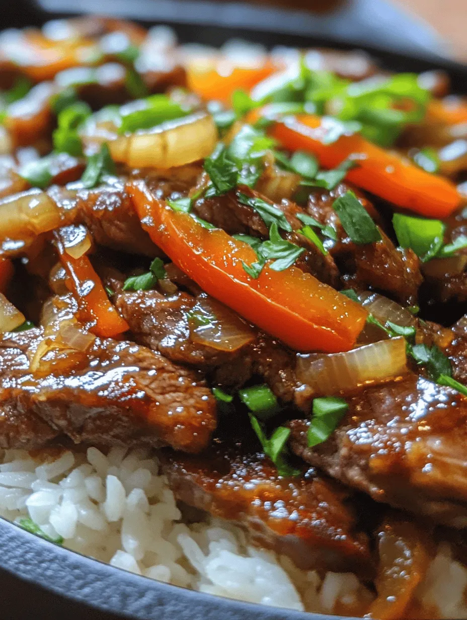 Sizzling Chinese Pepper Steak with Onions: A Flavorful Journey