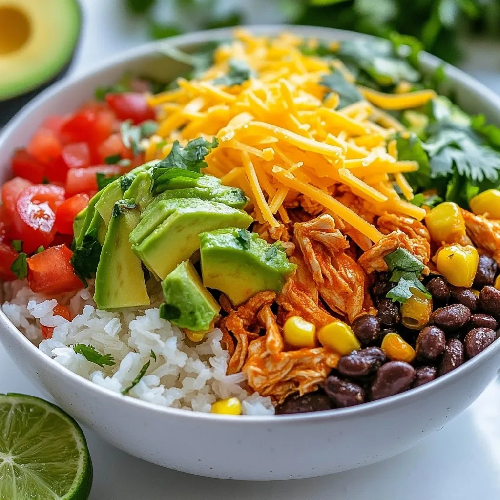 Instant Pot Chicken Burrito Bowls Flavorful and Quick