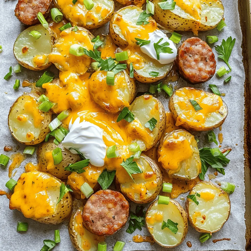 Cheesy Ranch Potatoes and Smoked Sausage Delight