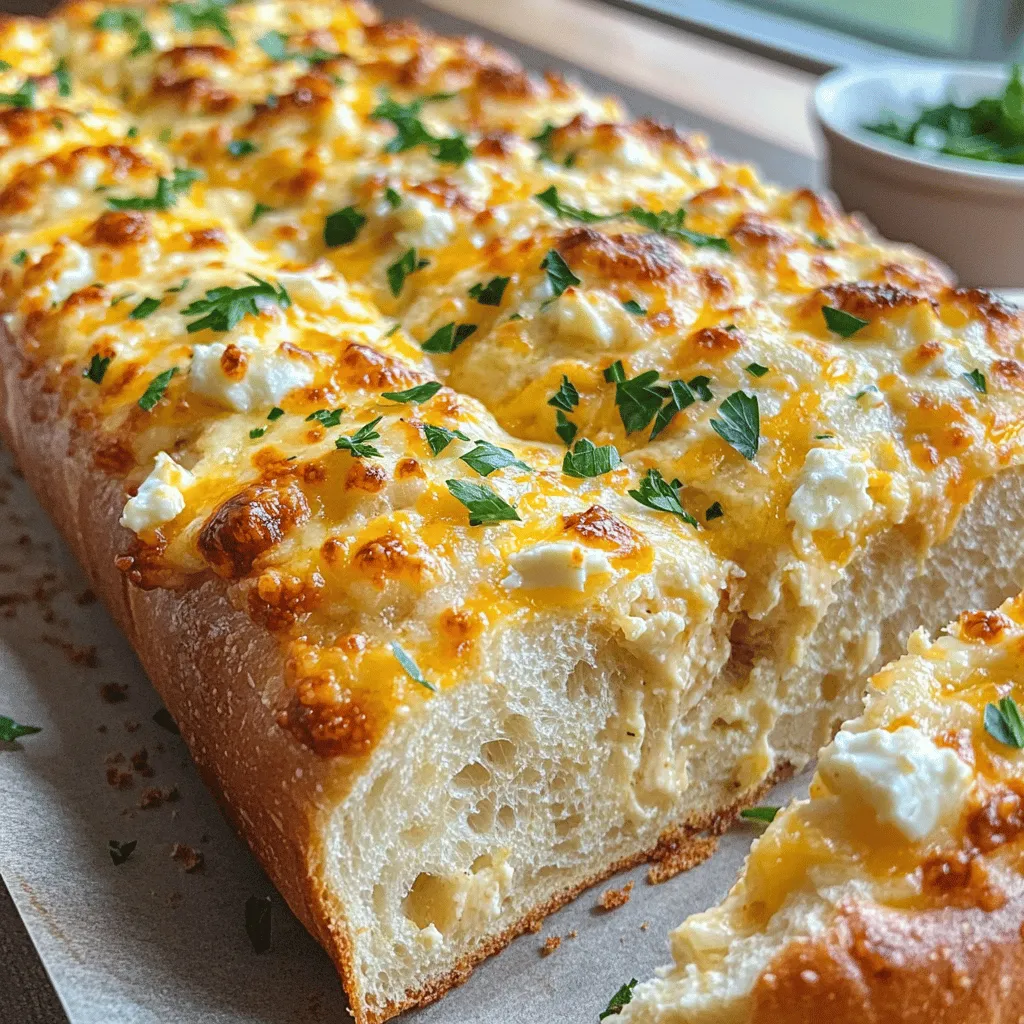 Three Cheese Garlic Bread Irresistible Flavor Experience