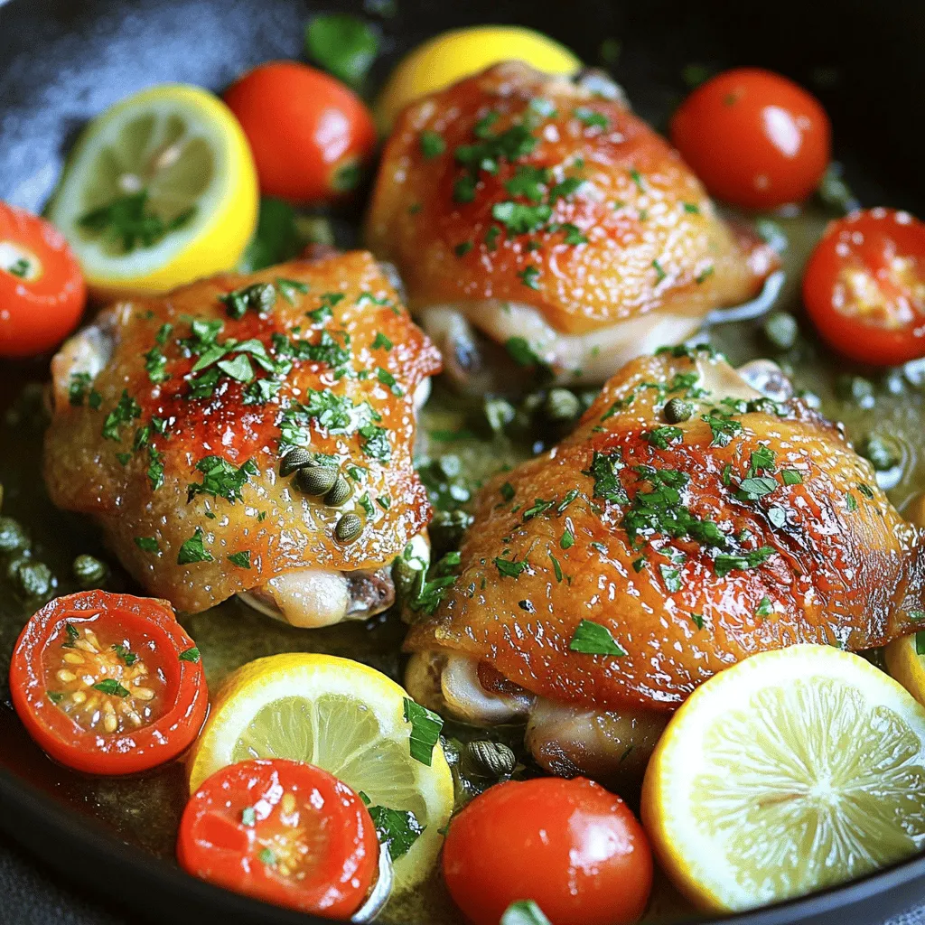 Crispy Lemon Herb Chicken Skillet Easy Weeknight Meal