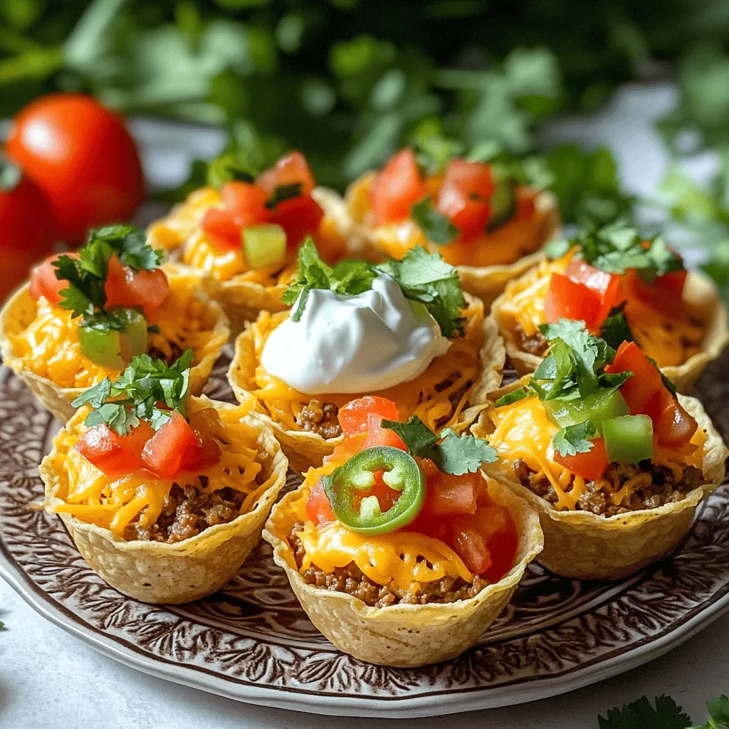 Taco cupcakes are a fun twist on traditional tacos. They look like cupcakes but are filled with savory taco goodness. People love them for their mix of flavors and fun shape. These tasty bites work great for taco-themed party food. They are also easy to make and serve.