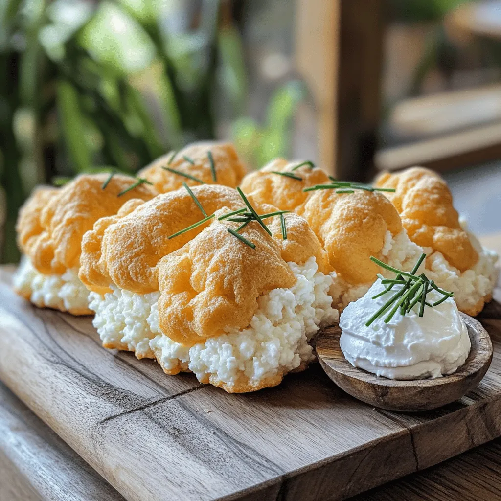 - 1 cup cottage cheese - 3 large eggs - 1/4 cup almond flour