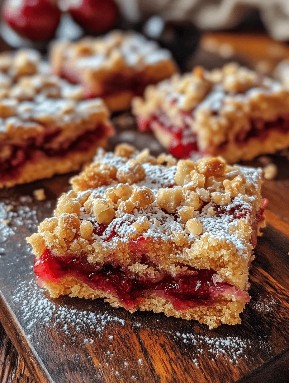 Cherry Bliss Bars: A Delightful Dessert Recipe
