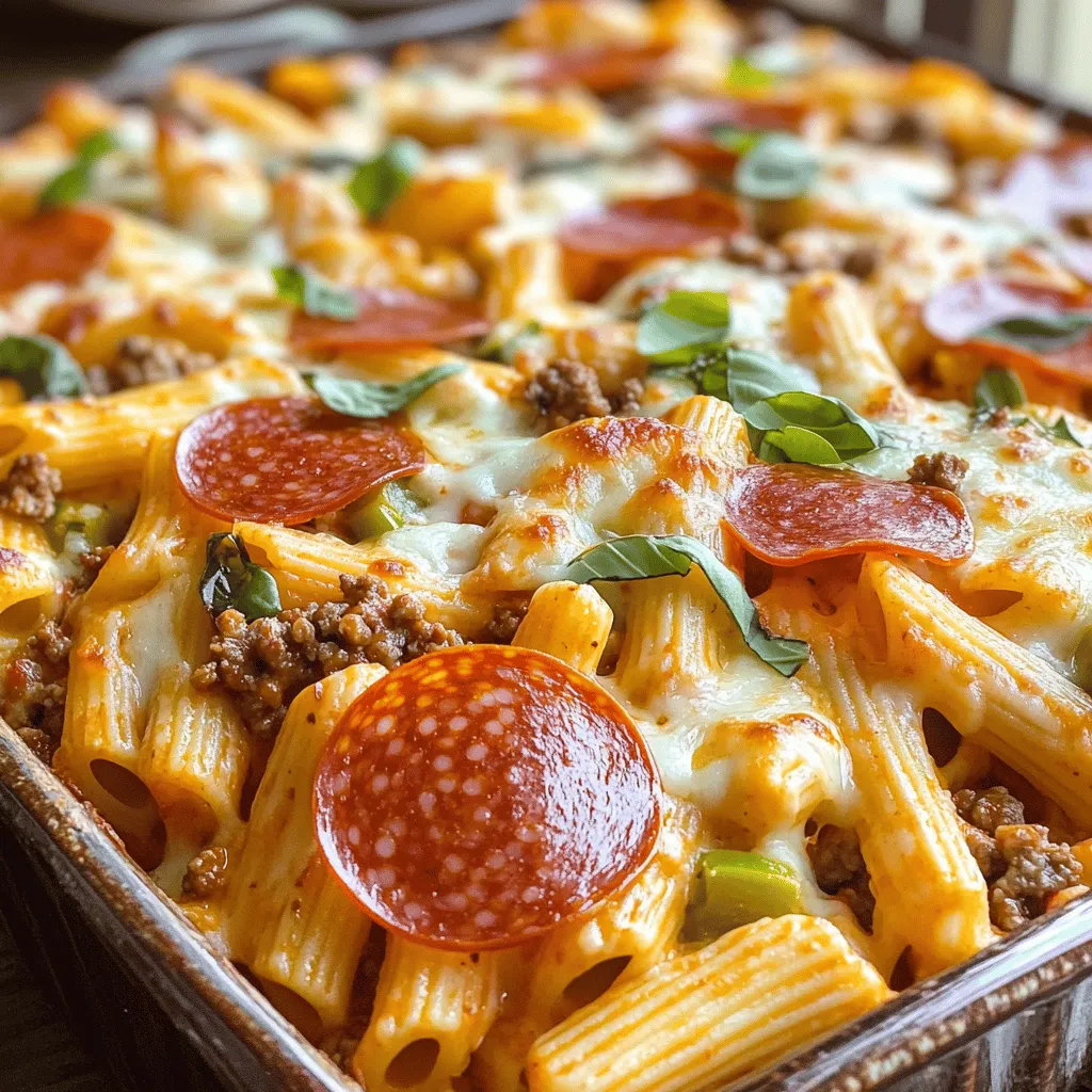 Cheesy Delight Pizza Casserole: A Comforting Family Favorite