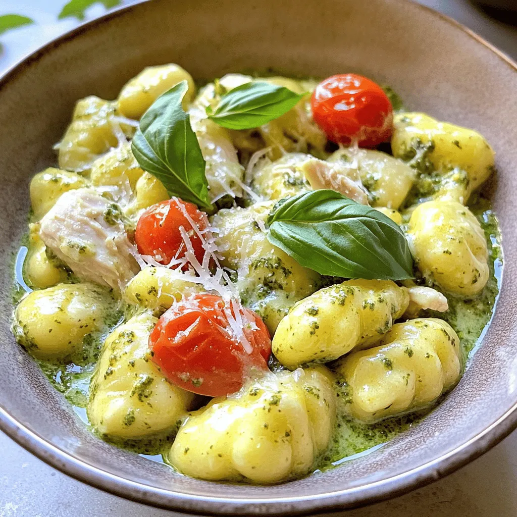 Creamy Pesto Chicken Gnocchi Simple Family Dinner