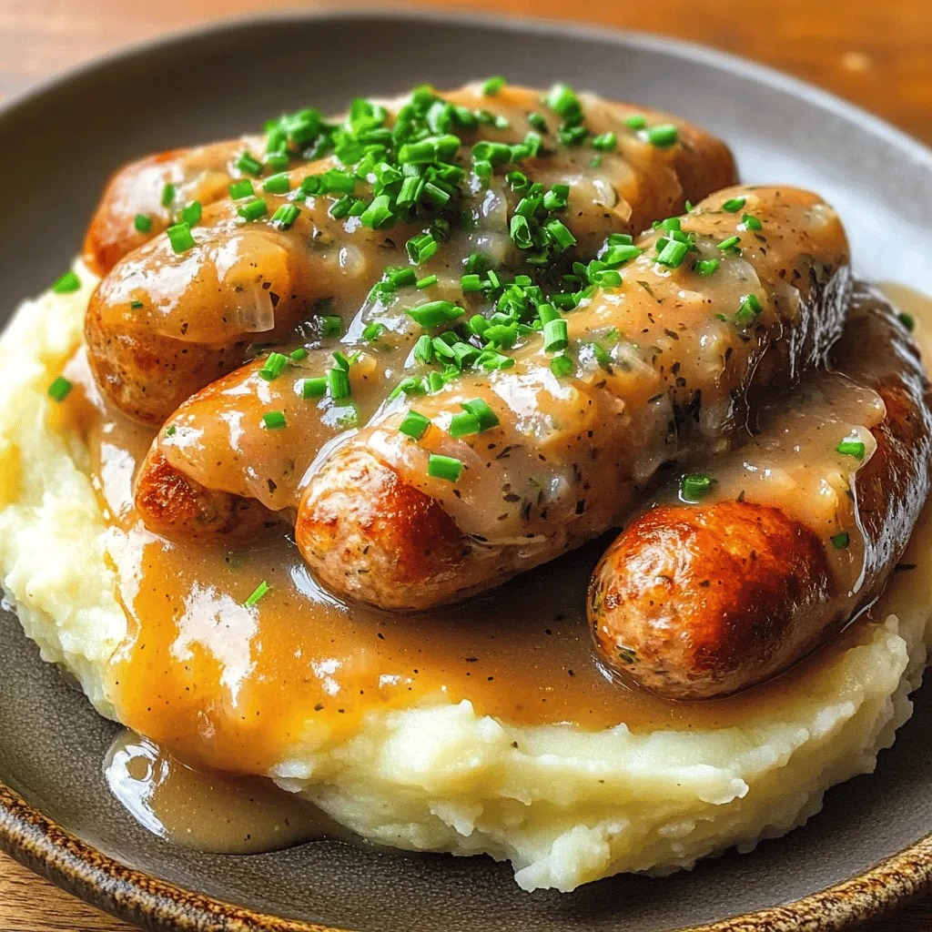 Bangers and Mash Comforting Dish for Any Occasion