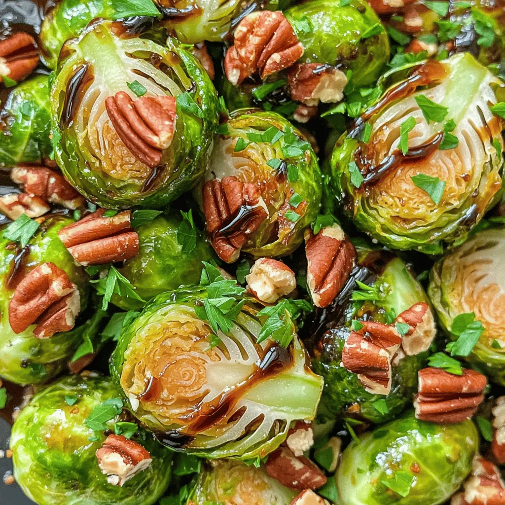 Maple Glazed Brussels Sprouts Irresistibly Delicious