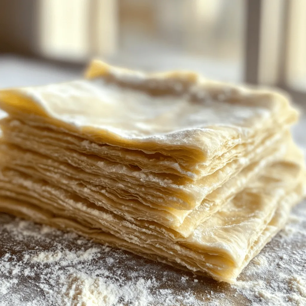 To make puff pastry dough, you need key ingredients. Each plays an important role in creating that flaky texture.
