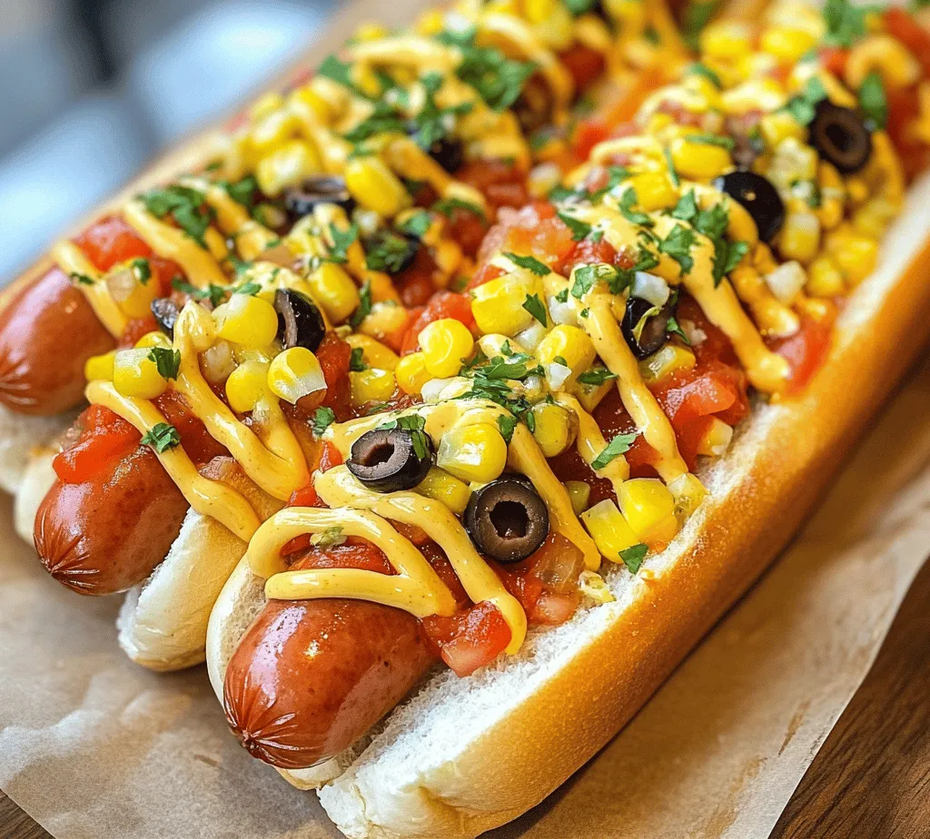 Explore the vibrant flavors of Brazil with the Cachorro Quente Extravaganza, a decadent twist on the classic hot dog. This delightful dish brings together a medley of fresh ingredients, creamy condiments, and spices that create a mouthwatering experience. Perfect for gatherings, barbecues, or simply a hearty meal at home, this recipe is not only easy to prepare but also a crowd-pleaser that showcases the essence of Brazilian street food.